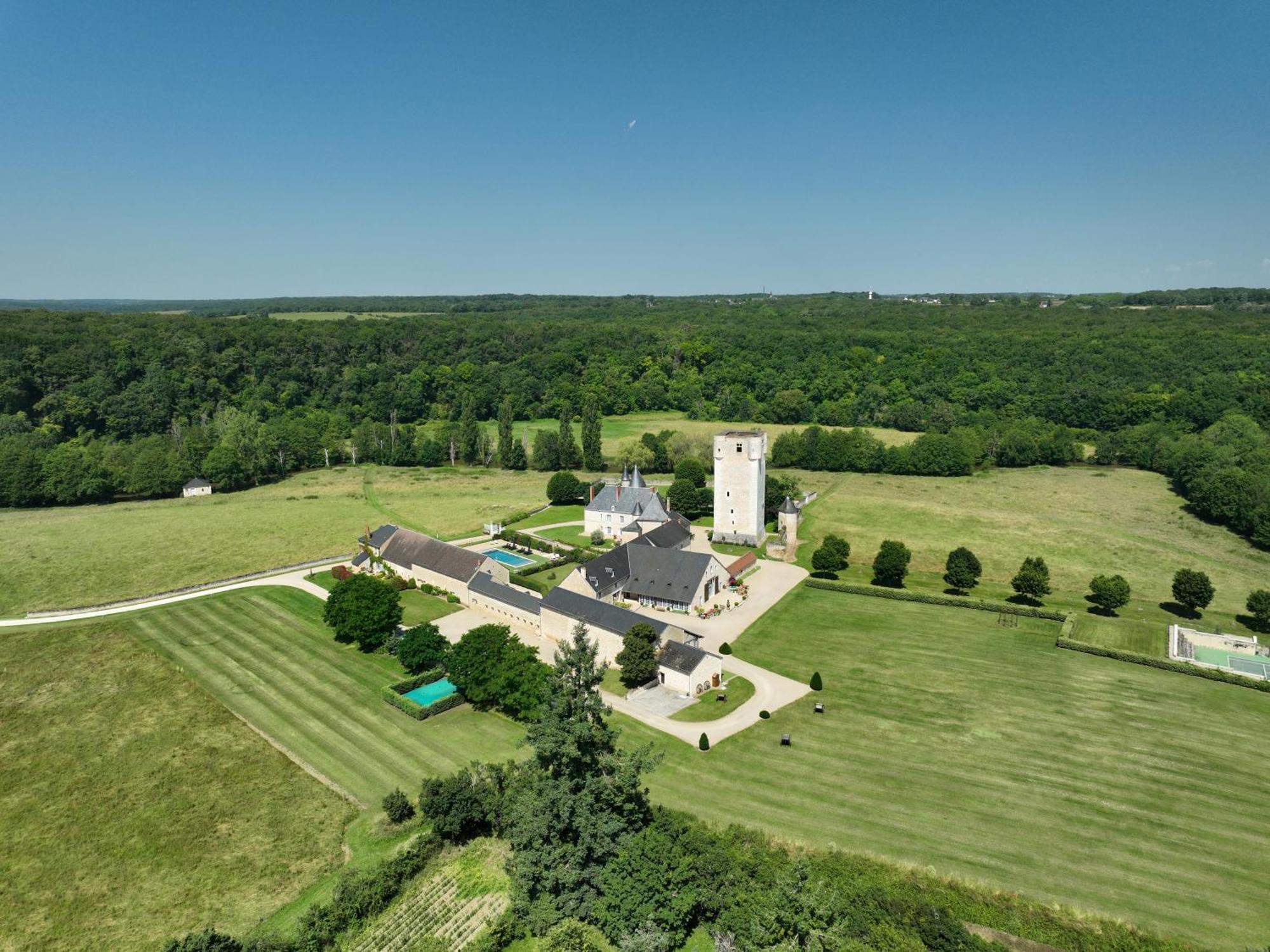 Chateau De Mazieres Tendu Eksteriør billede