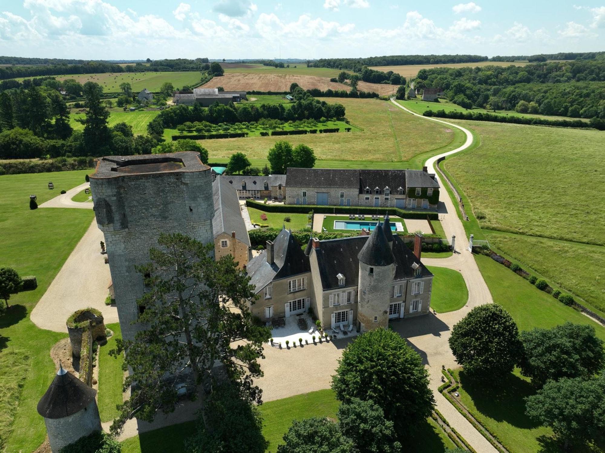 Chateau De Mazieres Tendu Eksteriør billede