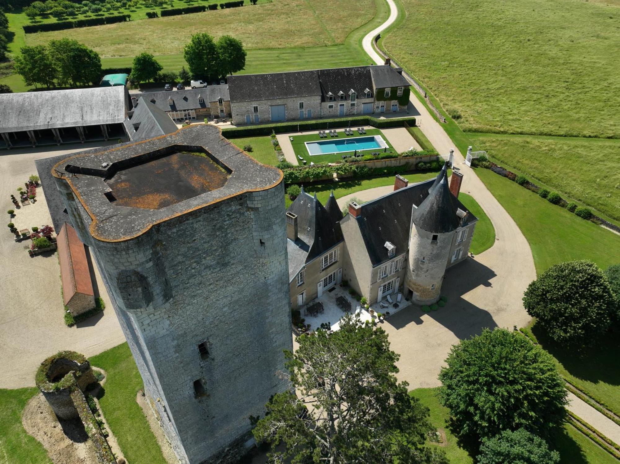 Chateau De Mazieres Tendu Eksteriør billede